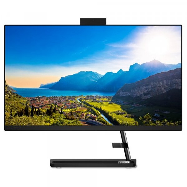 Моноблок Lenovo IdeaCentre AIO 3 24ALC6 23.8" FHD, Ryzen 5 5500U, 8GB, 256GB SSD, DVD-RW, WiFi, BT, DOS [F0G1000TRK] изображение 1