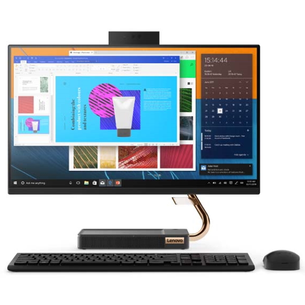 Моноблок Lenovo IdeaCentre AIO A540-24ICB 23.8" FHD/ Core i7-9700T/ 8GB/ 1TB/ noODD/ WiFi/ BT/ Win10/ Black [F0EL001CRK] изображение 1