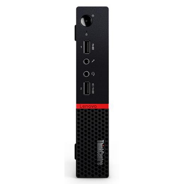 Компьютер Lenovo ThinkCentre M715q Tiny [10VG002KRU] AMD Ryzen 5 2400GE/ 4GB/ 256GB SSD/ WiFi/ BT/ DOS/ Black изображение 1