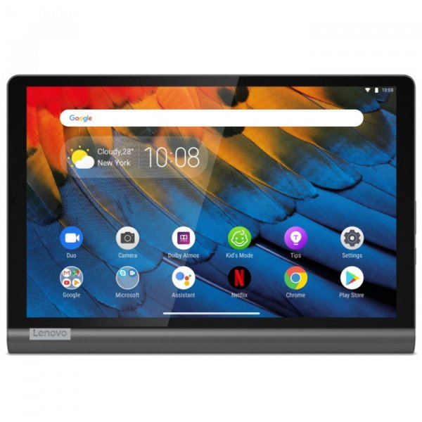 Планшет Lenovo Yoga Smart Tab YT-X705X 10.1" IPS 1920x1200 [ZA540002RU] Touch, Snapdragon 439, 3GB, 32GB, microSD 128GB, 8Mp, 5Mp, 3G, 4G, GPS, WiFi, BT, Android 9.0, серый изображение 1