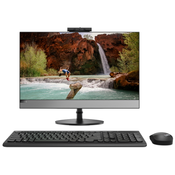 Моноблок Lenovo AIO V530-24ICB 23.8" FHD/ Core i5-9400T/ 16GB/ 512GB SSD/ DVD-RW/ Radeon 530 2GB/ WiFi/ BT/ DOS/ Black [10UX006RRU] изображение 1