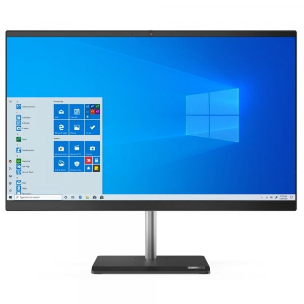 Моноблок Lenovo V50a-24IMB AIO 23.8" FHD, Core i3-10100T, 8GB, 256GB SSD, noODD, WiFi, BT, nooOS [11FJA0CQRU] изображение 1