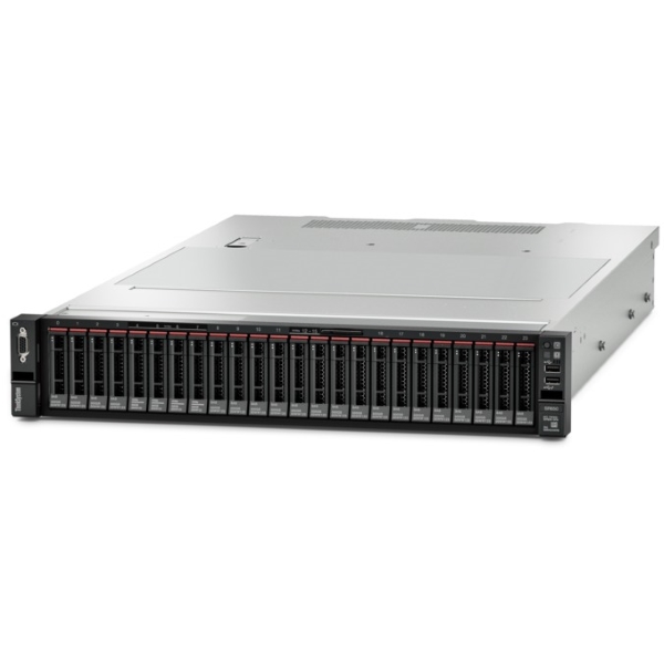 Сервер Lenovo ThinkSystem SR650 [7X06A0BBEA] Xeon Gold 6230/ 16GB/ noHDD (up 24SFF)/ noODD/ 2x GbE/ 1x 1100W (up 2) изображение 1