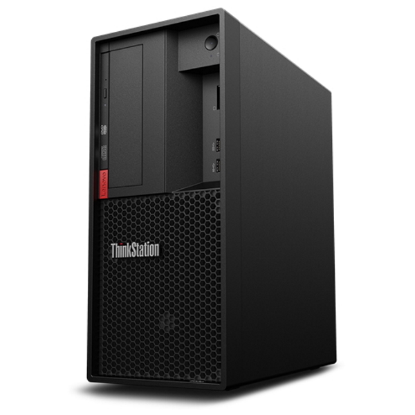 Рабочая станция Lenovo ThinkStation P330 Gen 2 TWR, Xeon E-2224G, 8GB, 256GB SSD, DVD-RW, Win10Pro WrkSt [30CY003URU] изображение 1