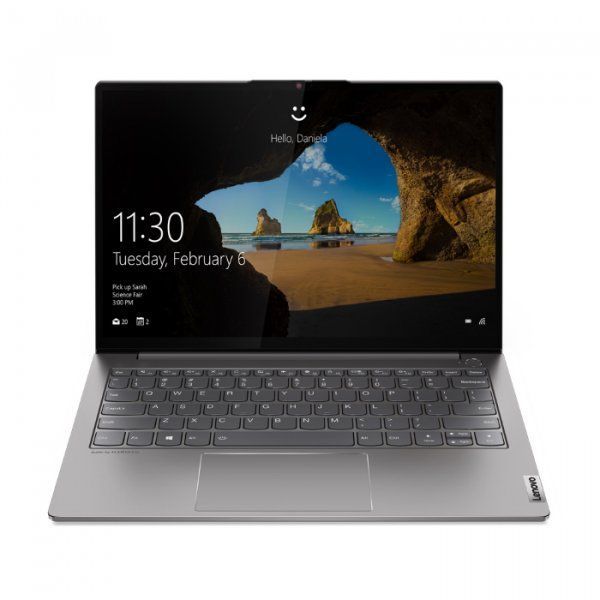 Ноутбук Lenovo ThinkBook 13s G2 ITL 13.3" WUXGA [20V90003RU] Core i5-1135G7, 8GB,  256GB SSD, no ODD, WiFi, BT, FPR, HD Cam, Win 10 Pro, Mineral Grey  изображение 1