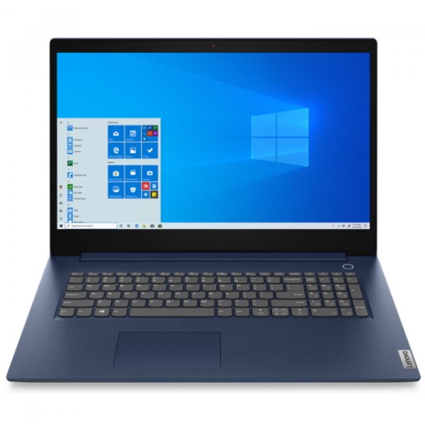 Ноутбук Lenovo IdeaPad 3 17IML05 17.3" HD+ [81WC000JRU] Core i3-10110U, 4GB, 128GB SSD + 1TB, noODD. WiFi, BT, Win10, синий изображение 1