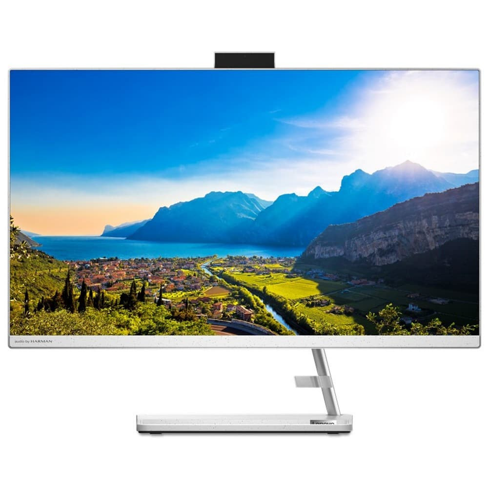 *Lenovo IdeaCentre AIO 3 27ITL6 27" FHD (1920x1080) IPS 250N, i3-1115G4, 2x4GB DDR4 3200, 512GB SSD M.2, Intel UHD, WiFi, BT, NoDVD, 5.0 Cam, Wireless KB&Mouse, NoOS, 1Y, 8.77kg (F0FW00RKRU) изображение 1