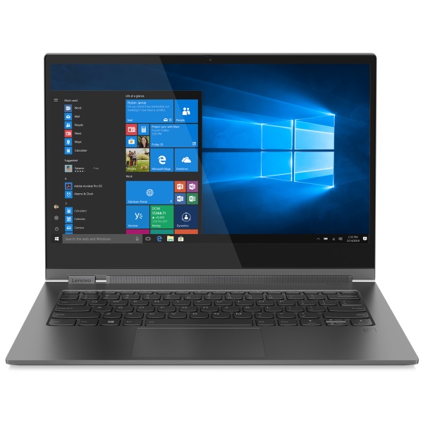 Ноутбук-трансформер Lenovo Yoga C930-13IKB 13.3" FHD Touch [81C40023RU] Core i5-8265U/ 8GB/ 256GB SSD/ WiFi/ BT/ FPR/ Win10/ dark grey изображение 1