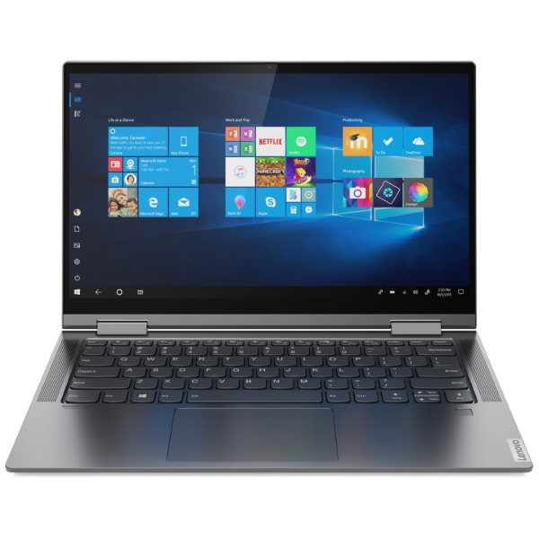 Ноутбук-трансформер Lenovo Yoga C740-14IML 14" FHD Touch [81TC0082RU] Core i7-10710U/ 16GB/ 1TB SSD/ WiFi/ BT/ Win10/ Grey изображение 1