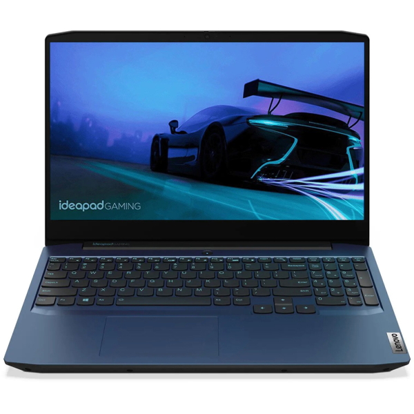 Ноутбук Lenovo IdeaPad Gaming 3 15ARH05 15.6" FHD [82EY00AARK] Ryzen 5 4600H, 16GB, 512GB SSD, noODD, GeForce GTX 1650Ti 4GB, WiFi, BT, DOS, синий изображение 1
