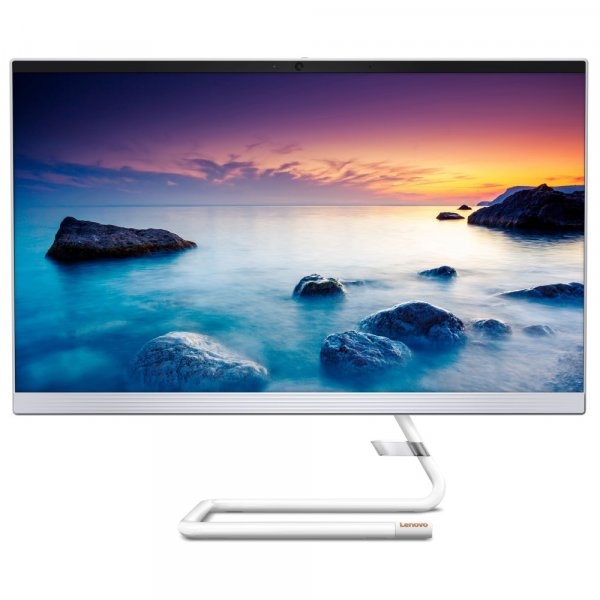 Моноблок Lenovo IdeaCentre AIO 3 24ALC6 23.8" FHD, Ryzen 5 5500U, 8GB, 128GB SSD + 1TB, noODD, WiFi, BT, DOS [F0G1003SRK] изображение 1