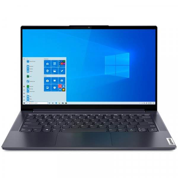 Ноутбук Lenovo Yoga Slim 7 14IIL05 14.0 FHD IPS AG, Core i5-1035G4, 16GB, SSD 1Tb, WiFi, BT, Win10, темный мох [82A1008BRU] изображение 1