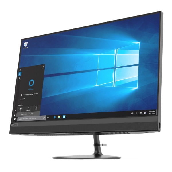 Моноблок Lenovo IdeaCentre AIO 520-24IKU 23,8" FHD/ Core i3-6006U/ 4GB/ 1TB/ DVD-RW/ WiFi/ BT/ DOS/ black [F0D2000ERK] изображение 1