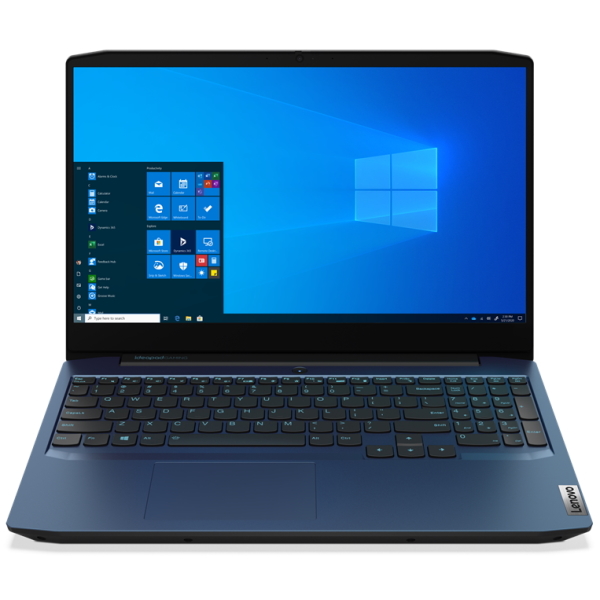 Ноутбук Lenovo IdeaPad Gaming 3 15ARH05 15.6" FHD [82EY009KRK] Ryzen 5 4600H, 16GB, 256GB SSD, noODD, GeForce GTX 1650 4GB, WiFi, BT, no OS, синий изображение 1