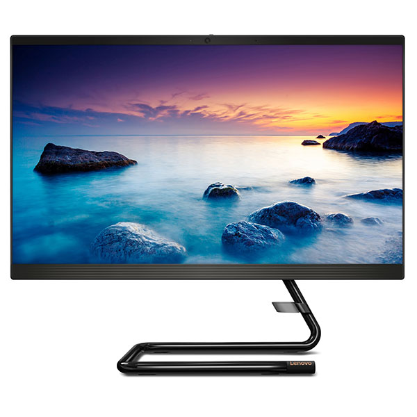 Моноблок Lenovo IdeaCentre AIO 3 22IIL5 21.5" FHD, Core i5-1035G4, 4GB, 256GB SSD, DVD-RW, WiFi, BT, Win10, черный [F0FQ0024RK] изображение 1