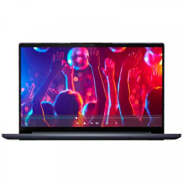 Ноутбук Lenovo Yoga Slim 7 14IIL05 14.0 UHD GL Core i7-1065G7, 16GB, SSD 1Tb, inel Iris, Wi-Fi 2X2AX+BT, win 10, шиферно-серый, тканевый чехол [82A10086RU] изображение 1