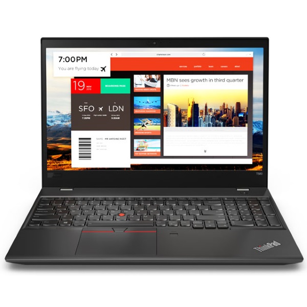 Ноутбук Lenovo ThinkPad T580 15.6 FHD [20L90043RT] изображение 1