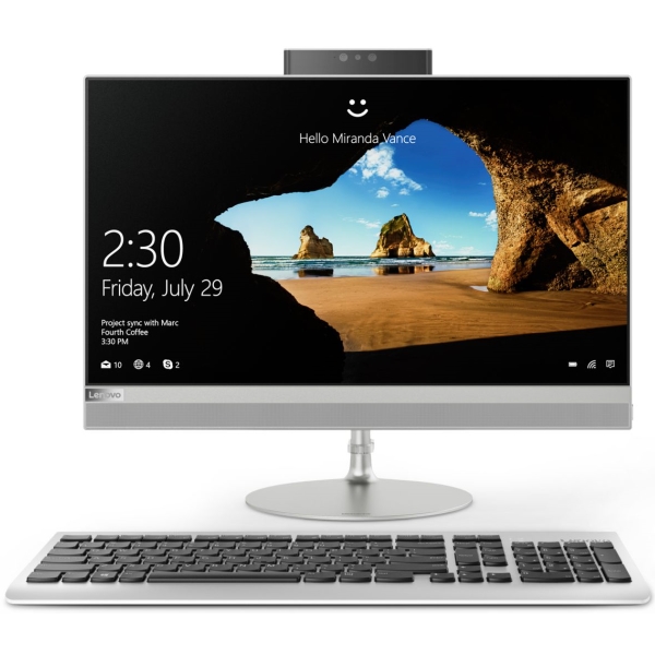 Моноблок Lenovo IdeaCentre AIO 520-27ICB 27" QHD/ Core i5-8400T/ 8GB/ 1TB/ DVD-RW/ WiFi/ BT/ DOS/ silver [F0DE004LRK] изображение 1