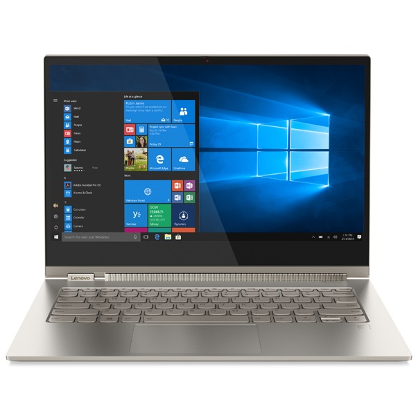 Ноутбук Lenovo Yoga C930-13IKB 13.9" FHD Touch [81C40028RU] Core i7-8550U/ 16GB/ 1TB/ WiFi/ BT/ Win10/ black изображение 1