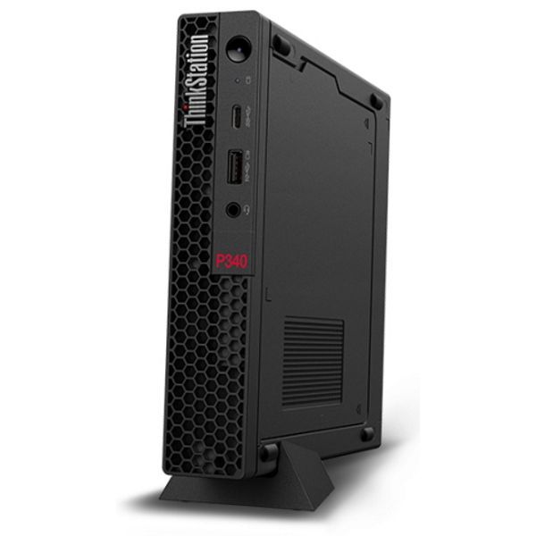 Рабочая станция Lenovo ThinkStation P340 Tiny, Core i7-10700T, 16GB, 256GB SSD, nV Quadro P620 2GB, WiFi, BT, Win10Pro [30DF0028RU] изображение 1