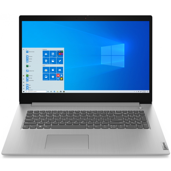 Ноутбук Lenovo IdeaPad 3 17IML05 17.3" FHD [81WC000LRU] Core i3-10110U, 4GB, 128GB SSD + 1TB, WiFi, BT, Win10, серый изображение 1